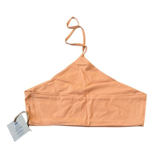 Toast Swim X Free People Signature Apex Bikini Top Sandstone Medium Brown - Picture 3 of 4